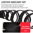 thumbnail image 2 of Ciclismo 6 uds WEST BIKING Road bicicleta adhesivo manillar puños Wrap Strap (negro) Ehuebsd  Para estrenar, 2 of 9