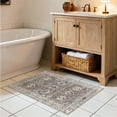 thumbnail image 4 of Uermei 2'x3' Small Washable Area Rug: Non-Slip Stain-Resistant Durable Indoor Mat for Entryway, Kitchen, Bedroom, Laundry, Pet & Kid-Friendly Home Decor - Brown, 4 of 10