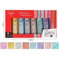 thumbnail image 2 of HUJIANN Glow-in-the-Dark Highlighters - Odorless Fluorescent Markers for Note-Taking, Vivid Colorful Highlighting Pens for School, Office & Study KY618-877, 2 of 6