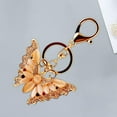 thumbnail image 3 of Llaveros CUTICAT Brillantes de Mariposa Accesorio de Joyería 2 Piezas, 3 of 6