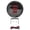 Black Dial Black Bezel, variant on Riousery 52mm Digital Voltage Oil Pressure Water Level Gauge Waterproof Voltmeter for Boat Yacht RV 9-32VDC Black Dial Black Bezel