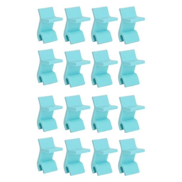 Advancent 8 unids/set bandejas antiadherentes para hornear, apiladores ahorradores de espacio para bandejas para asar, apiladores de hojas para Herramientas y accesorios para hornear 16 piezas