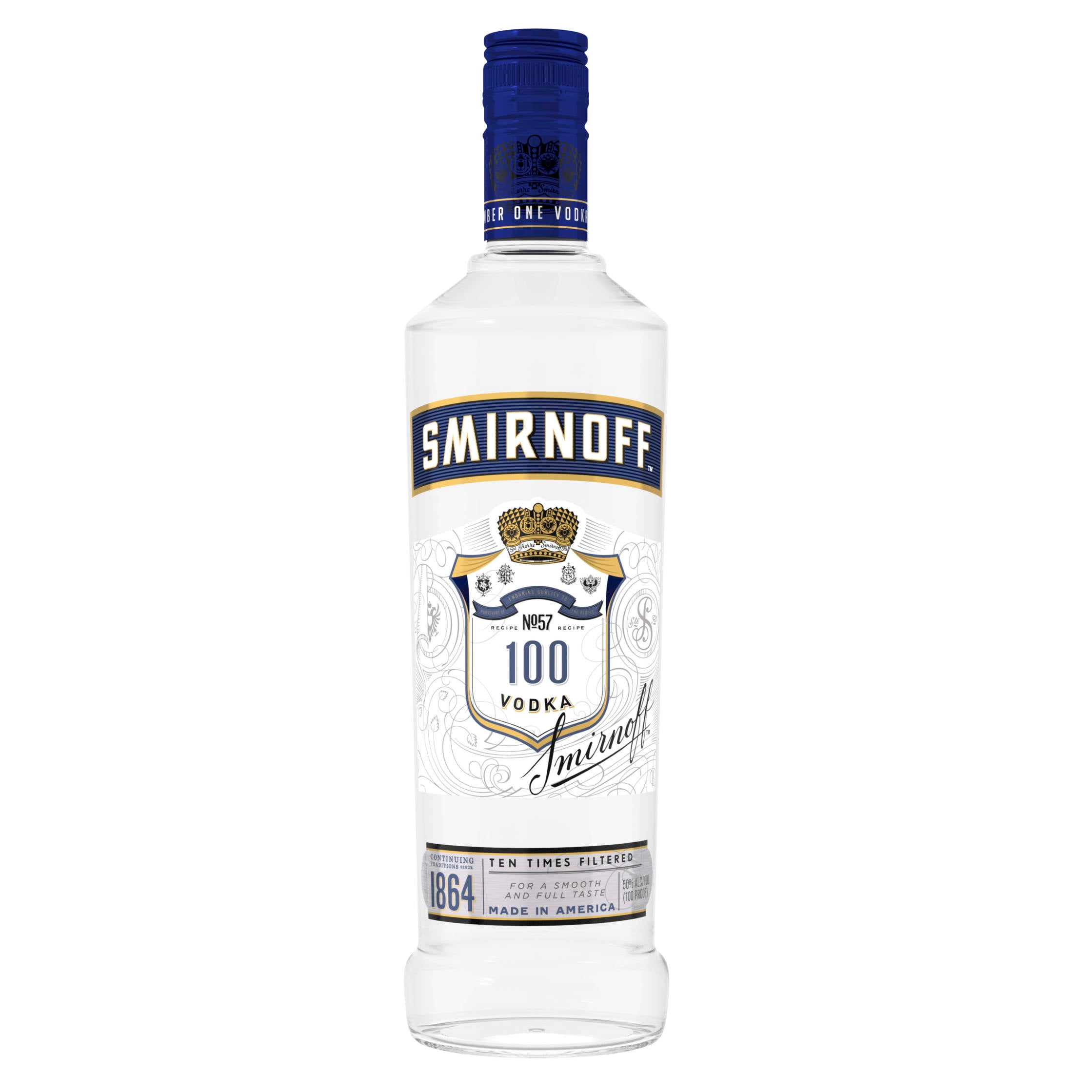Smirnoff Smirnoff Silver 90 Proof Vodka 1.75L – Liquor Barn