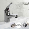thumbnail image 3 of Basin Taps Bathroom Mixer Faucet Hot And Cold Mixer Tap - JV, 3 of 5