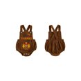 thumbnail image 2 of RUINIXCW Baby Thanksgiving Romper Letter Turkey Embroidered Sleeveless Overalls, 2 of 8