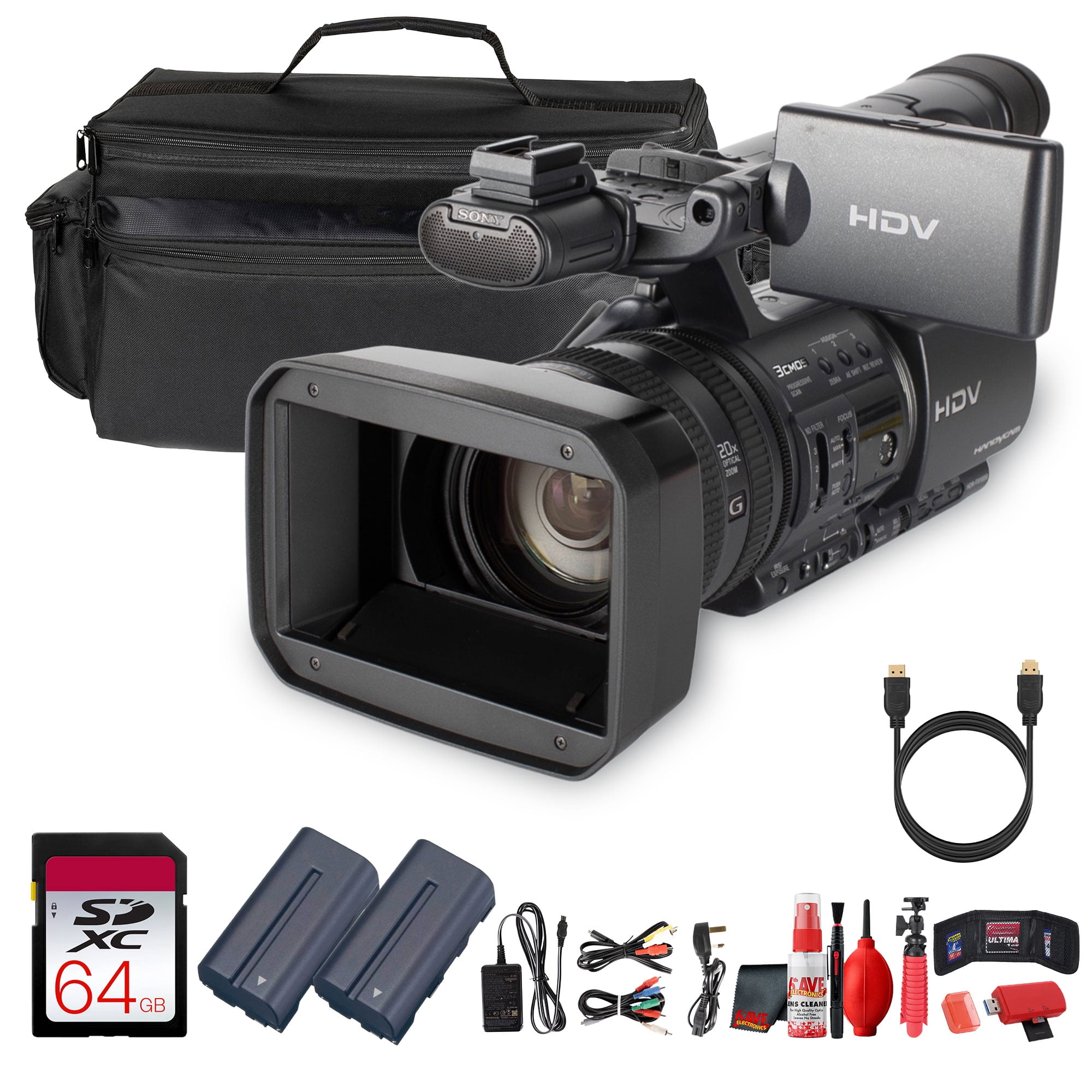 Sony Cyber-shot DSC-RX100 VA Camera with 64GB Card, Extra Battery