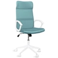 thumbnail image 1 of MAGMALIFE Silla de Oficina Stilla Ergonómica con Reposacabezas, Respaldo de Malla Transpirable, Altura e Inclinación Ajustables, Reposabrazos Abatibles, Ruedas 360° Silenciosas, Soporta 150kg (Azul), 1 of 8
