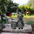 thumbnail image 3 of And Sunscreen Rabbit Flower Pot: Durable Accompany You Every Spring Summer Autumn And Winter Christmas Decorations And, 3 of 6