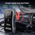thumbnail image 5 of OGORI 4-in-1 Car Jump Starter 7000A with Air Compressor 150PSI Portable Car Battery Jump Starter (ALL Gas/8.0L Diesel Engine), 12V Portable Jump Box Car Battery Jumper Starter with Jumper Cables, 5 of 10