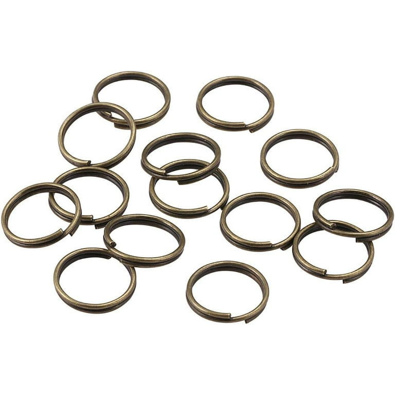 200pcs Open Jump Ring Double Loops Split Rings Connectors For Jewelry Making  DiY