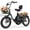 Black, variant on ESKUTE Adult Electric Tricycle, Folding Step-Thru E-Trike with Removable Battery, 18" x 3.0" Fat Tires, Long Range 3-Wheel Electric Bicycle for Daily Riding UL2849, Black