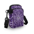 thumbnail image 3 of HELLHERO Shoulder Bag for Unisex Outdoor Holiday Travel Cake and Dessert Pattern Design Crossbody Small Bags Adjustable Strap, 3 of 7