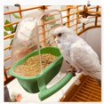 thumbnail image 4 of Alimentador multifuncional de jaula de pájaros para bañera - Alimentador automático de alimentos para pájaros de loros, accesorios de jaula de pájaros para pájaros pequeños JAMW Sencillez, 4 of 5