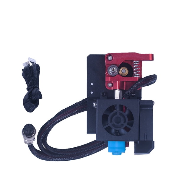 Juego de boquillas extrusoras de impresora 3D Kit de extrusora de 12 V Reemplazo de accesorios de impresora 3D para CR-10 Inevent EL5559-00