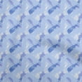 thumbnail image 1 of oneOone Polyester Spandex Light Blue Fabric Abstracts Fabric For Sewing Printed Craft Fabric By The Yard 56 Inch Wide, 1 of 5