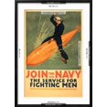 thumbnail image 5 of Art.com Sailor Riding Torpedo, Navy Poster Art Print, Black Frame Wall Art, 21" x 29", 5 of 5