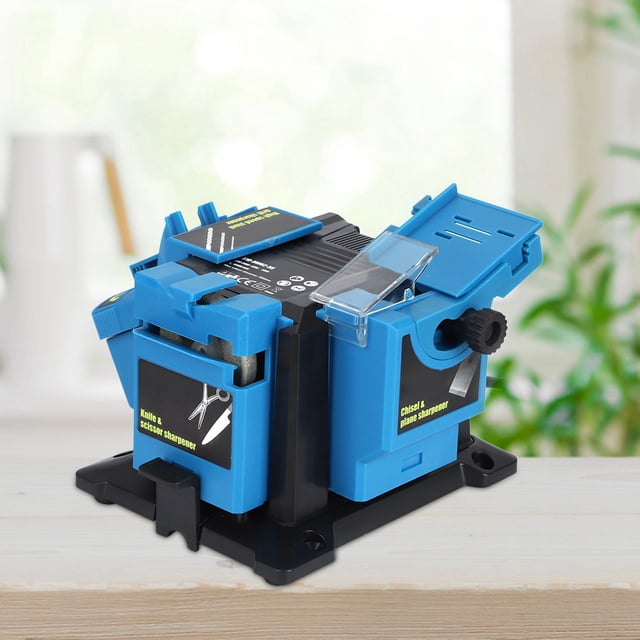 Afilador de cuchillos eléctrico multifunción, máquina afiladora de cincel y tijera, utensilio doméstico EU 230-240V con eje Flexible