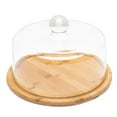 thumbnail image 2 of WHAMVOX  Cake Platter with Dome Display Tray Housewarming Gift Food Hygienic, 2 of 5