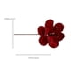 thumbnail image 3 of Flores Navideñas Brillantes Adornación de Navidad, Jarrón de Cristal con Base de Metal, Decoración para Hogar, Perfecto para Salón, 20 Pulgadas de Alto, Resistente, Atractivo, para Comedor,, 3 of 9