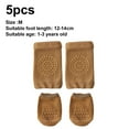 thumbnail image 2 of 5 Pairs Anti-Slip Baby Socks Set Unisex and Baby Crawling Anti-Slip Knee Pads, 2 of 5