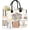 Retirement Gift for Woman 2026, variant on Retirement Gift Set for Women, Retirement Gift Basket with Tote Bag, Makeup Bag, Glass Bottle, Candle and Bracelet for Coworker, Teacher and Nurse