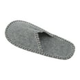 thumbnail image 5 of Unique Bargains 1 Pair Disposable Slippers Foldable Closed Toe Hotel Slippers Medium Gray, 5 of 5