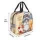 thumbnail image 3 of Disketp Hello Summer Cute Gnome Bolsa Térmica para Almuerzo para Hombre y Mujer, Ideal para Trabajo, Senderismo y Picnic, 3 of 8
