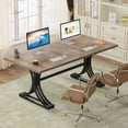 thumbnail image 5 of Tribesigns 63" W x 31.5" D Large Home Office Desks, Modern Executive Desk (Without Chair), 5 of 6