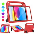 thumbnail image 1 of Chenchen Kids Case for iPad 11th Generation (A16) 11 Inch 2025/iPad 10th Generation 10.9" 2022 - with Built-in Screen Protector, Shockproof Handle Stand iPad 11th/10th Generation Case for Kids, Red, 1 of 1