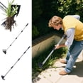 thumbnail image 4 of SXcggal W Eed Puller 2 In 1 Manual W Eed Remover Tool With Long Detachable Handle Heavy Duty Rake And Garden Hoe Black Practical Basic Trim Tool For Garden, 4 of 4