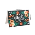 thumbnail image 3 of Meitianfacai 6pcs Thank You Greeting Cards Blessing Message Blank Small Cards Holiday Birthday Gift Cards With Envelopes, 3 of 6