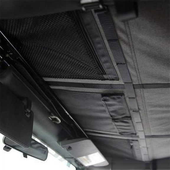 Smittybilt Bowless Combo Top With Tinted Windows and No Upper Doors (Black Diamond) - 9083235