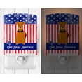 thumbnail image 2 of Caroline's Treasures BB3036CNL Patriotic Airedale Ceramic Night Light, 6x4x3", multicolor, 2 of 2