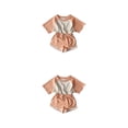 thumbnail image 4 of Qarigey Niños Diseño simple Estilo casual Camiseta Pantalones cortos Conjunto Viajar Senderismo Fiesta Manga corta Algodón Tops Pantalones Type4 NO4, 4 of 6