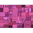 thumbnail image 1 of Ahgly Company Indoor Rectangle Patchwork Purple Transitional Area Rugs, 5' x 7', 1 of 4