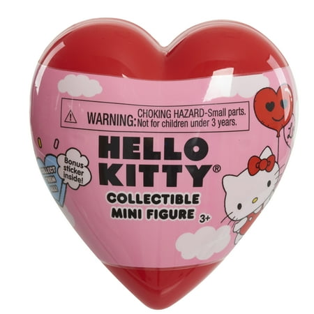 Hello Kitty Collectible Figure in Heart Capsule