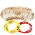 thumbnail image 3 of Brazalete de alambre de joyería de 100 círculos, fabricación de pulseras, envoltura de alambre de abalorios, fabricación de joyas DIY, Ropa, zapatos y accesorios Miscelánea chapado en oro KC Guardurnaity HA2546-03B, 3 of 6
