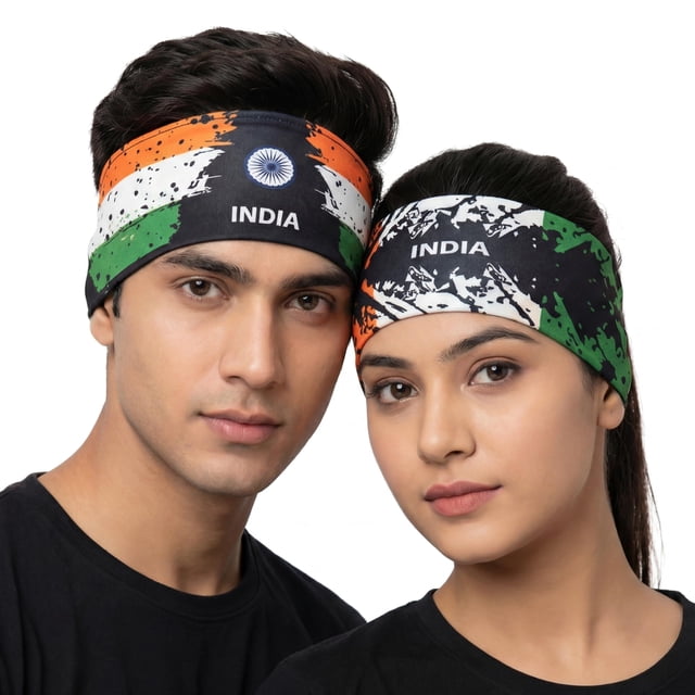 Vincha Fox & Fury reversible 2 en 1 antideslizante para sudor