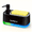 Black, variant on Hand and Dish Soap Dispenser, 3-in-1 Dual-Use Countertop Design with Sponge Holder, Durable Plastic Construction, Suitable for Kitchens, Bathrooms, and Sinks