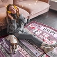 thumbnail image 3 of 18th Birthday Gifts for Girls Blanket, 18th Birthday Decorations for Girls, Best 18 Year Old Girl Birthday Gifts for Daughter Bestie Sister, Happy 18th Gift Ideas/Decor Throw Blankets 50"X60", 3 of 6