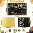 thumbnail image 2 of Tarjeta de cumpleaños Joycard 57th Jumbo con sobre de 57 años, 2 of 7
