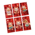 thumbnail image 1 of Rongfmy 6Pcs New Year Red Envelopes Hong Bao for Spring Festival Graduation Birthday D, 1 of 9