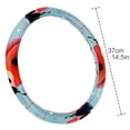 thumbnail image 4 of Seven Starred Ladybird 14.5 Inch Printing PVC Leather Steering Wheel Covers Auto Accessories, Car Wheel Cover, 4 of 6