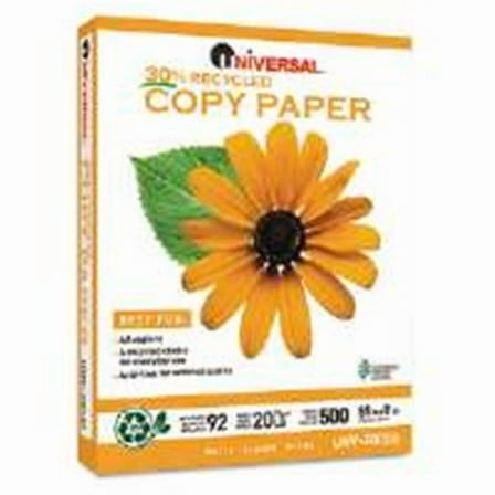 UNV20030 30% Recycled Copy Paper - White