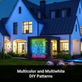 thumbnail image 3 of Monster Smart Curtain Lights RGBIC + Multiwhite, 520 LEDs, 4.9ft x 6.5ft, App & Voice Controlled, Sound Reactive, Indoor/Outdoor, 3 of 8