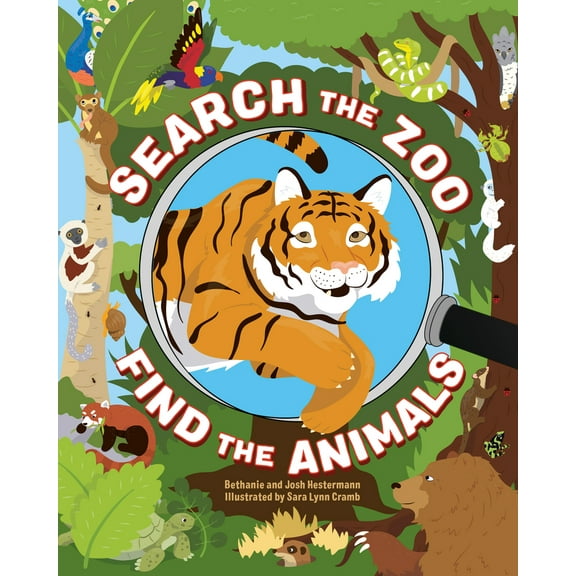 Pre-Owned Search the Zoo, Find the Animals (Paperback) 1648761283 9781648761287