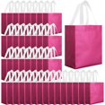 thumbnail image 1 of Bolsas reutilizables Eccliy, 80 unidades, color rosa intenso, 26 x 21 x 12 cm, 1 of 6