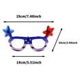 thumbnail image 2 of Glasses for Outdoors LED Light Up Flag Patriotic Eye Wear for Celebrations Party Props Fourth Of July, 2 of 7
