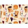 thumbnail image 1 of Metal Light Switch Wall Plate Outlet Cover (Coffee Mocha Espresso Grounds Cookie Sugar Treats Love Caramel Shake - Triple Toggle), 1 of 2