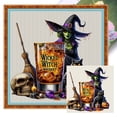 thumbnail image 1 of Hilo Algodón Ecológico Bordado Punto Cruz Con Bebida Halloween 14CT 50x50cm, 1 of 9